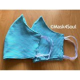 [Pack of 2] Reusable Washable Cup Style Fabric Face Masks Handmade In Canada - Mask4Soul