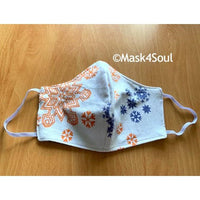[Pack of 2] Reusable Washable Cup Style Fabric Face Masks Handmade In Canada - Mask4Soul