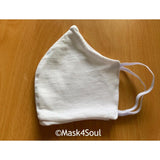 [Pack of 3] Reusable Washable Cup Style Fabric Face Masks Handmade In Canada - Mask4Soul