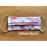 [Pack of 3] Reusable Washable Pleated Style Fabric Face Masks Handmade In Canada - Mask4Soul