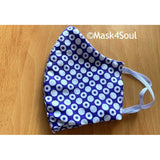 [Pack of 6] Reusable Washable Cup Style Fabric Face Masks Handmade In Canada - Mask4Soul